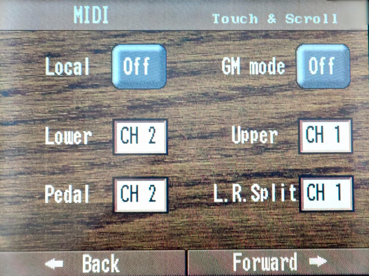 MIDI Local Off