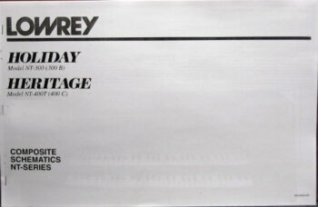 Lowrey NT-300 & NT-400 Service Manual - PDF version